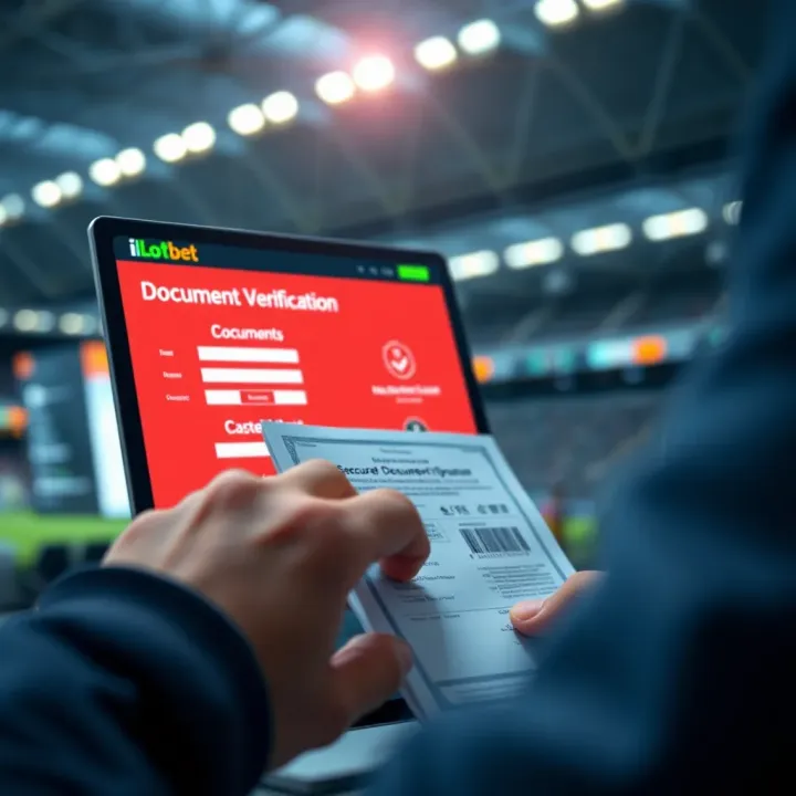 Verification documents being uploaded securely on Ilotbet