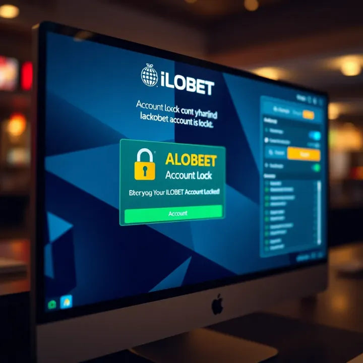 Secure login screen showing a warning message about account lockout