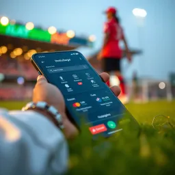 Ilotbet app dashboard displaying secure payment methods and user-friendly navigation on smartphone