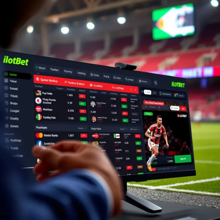 Interface showcasing diverse betting options available on Ilotbet platform in Nigeria