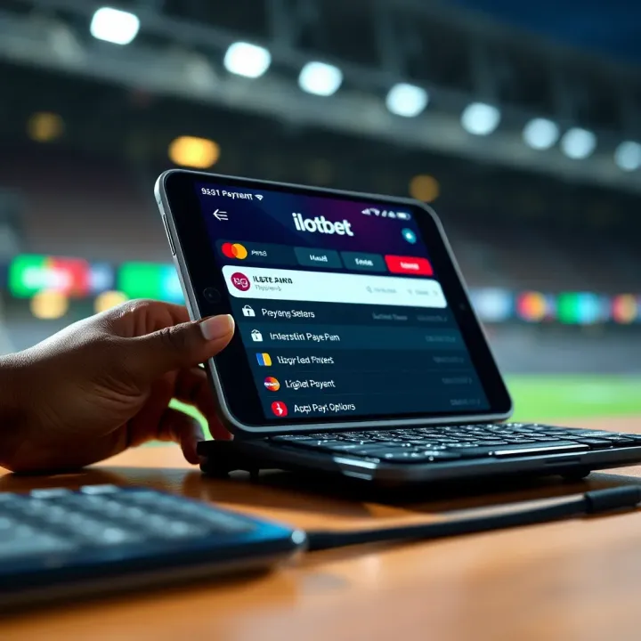 Secure online payment options for Ilotbet mobile betting platform on a digital device