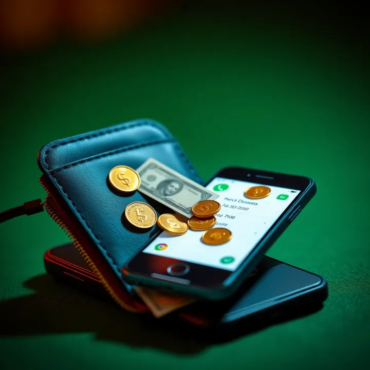 Secure and Convenient Funding Options for Ilotbet Users in Nigeria Visual guide showing a digital wallet with currency symbols and a smartphone indicating secure and simple betting account funding