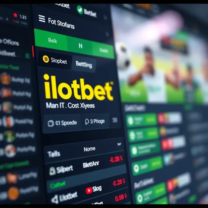 User interface showcasing betting options on Ilotbet platform in Nigeria