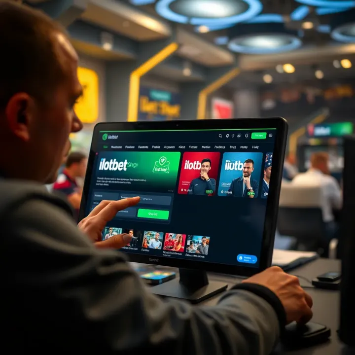 User registering a new account on Ilotbet Shop website