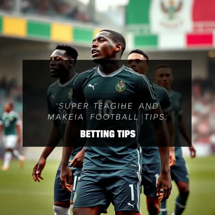 Graphic showcasing key Nigerian football players with tactical insights and betting tips