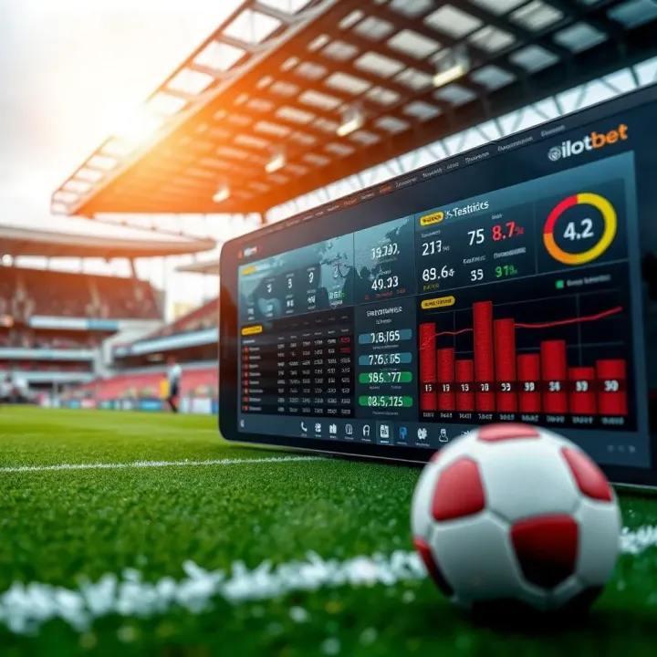 Detailed live match statistics and analytics displayed on Ilotbet for strategic betting decisions