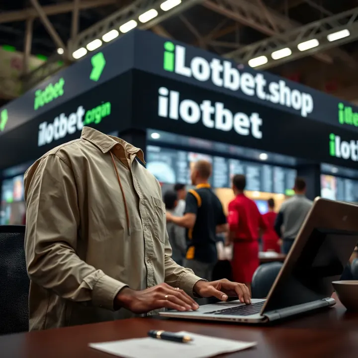 Visual representation of secure online betting and account management on Ilotbet