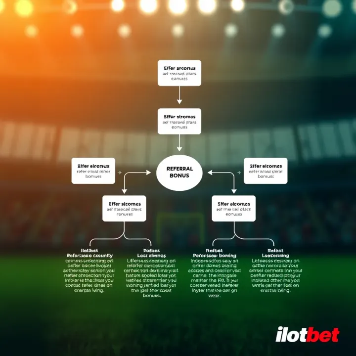Graphic illustrating referral bonus flow and tips to increase earnings in Nigerian sports betting