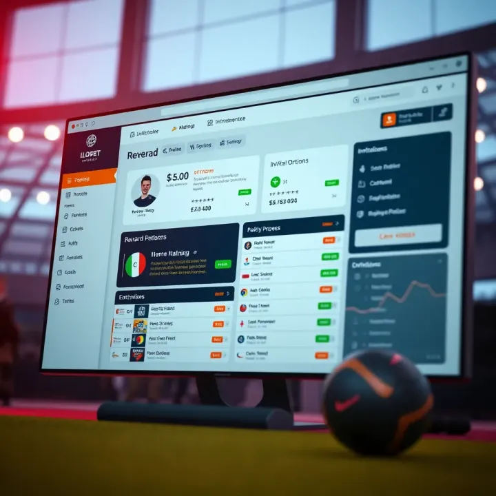 Screenshot of Ilotbet referral dashboard showing reward progress and invitation options