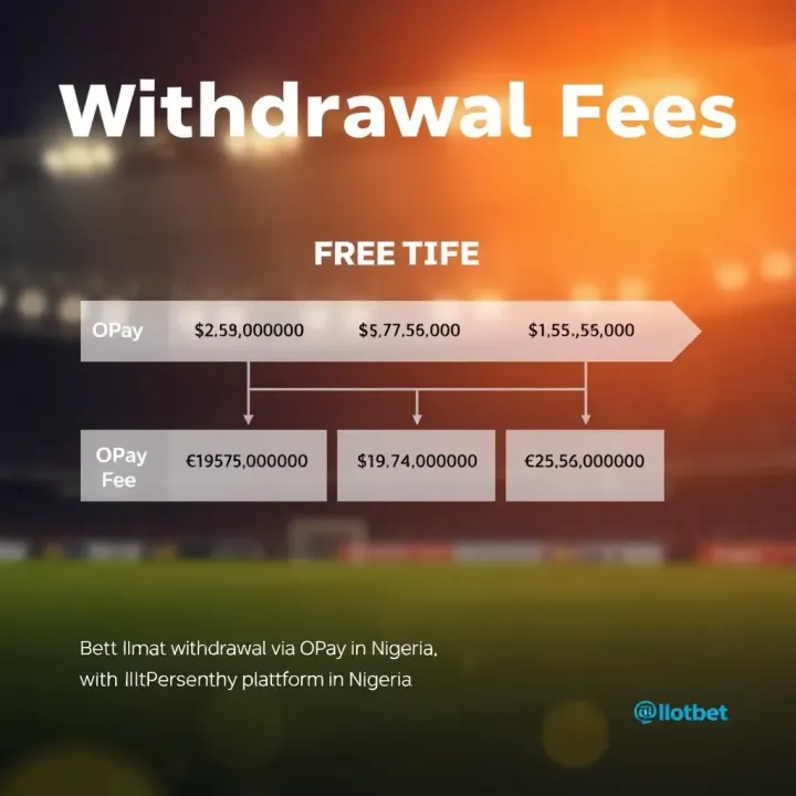 Ilotbet Withdrawal Fees via OPay in Nigeria